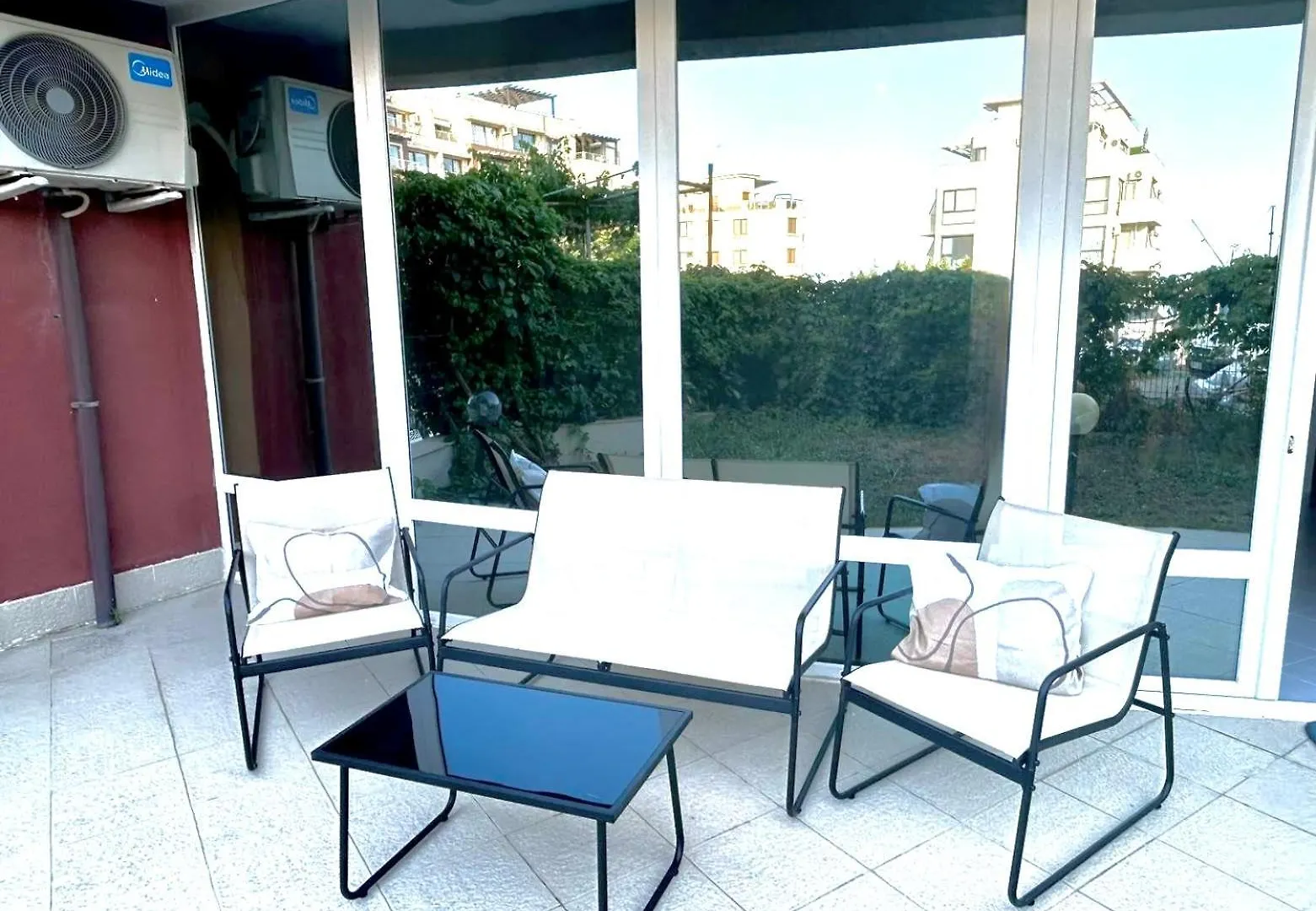 Seaview,Parking & Garden 1Br Appart Sozopol-Beach Apartamento Sozopol